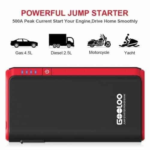 GOOLOO GP80 Jump Starter/Power Pack