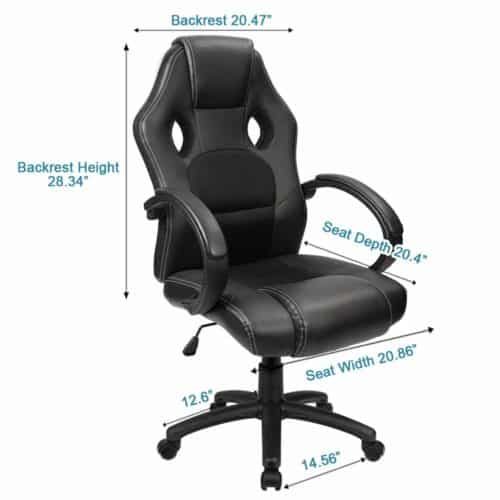 Furmax Leather Office Chair